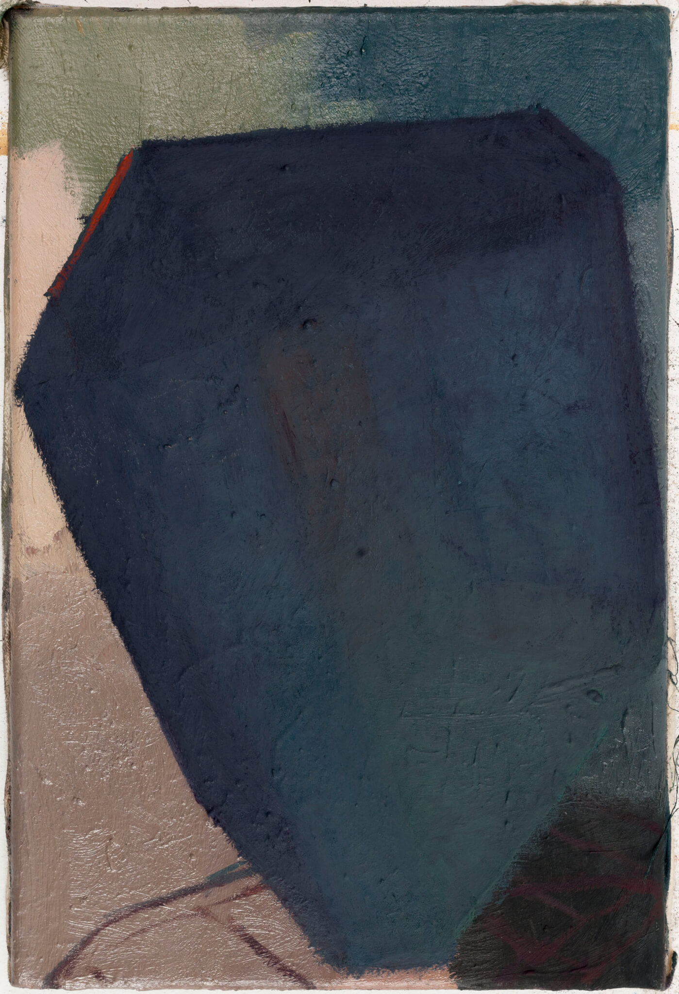 Jewel (Carumene), 36x24cm, Eitempera-Öl/Pigmente, 2019